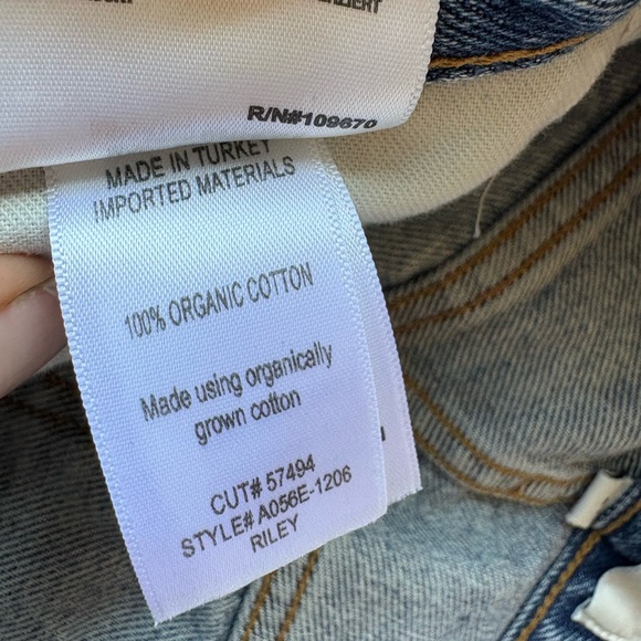 Agolde Women’s High Rise Riley Jeans - Picture 7 of 7